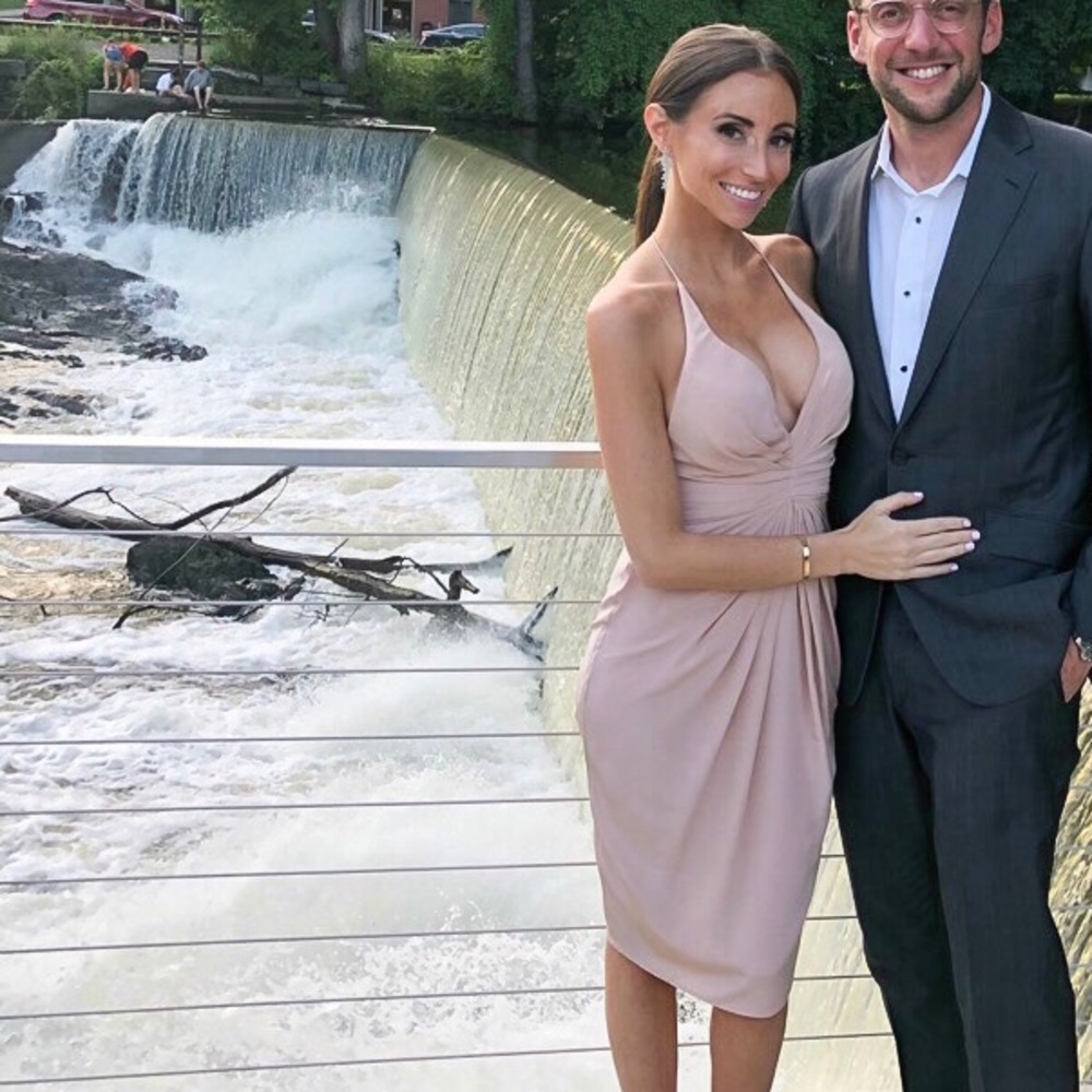 Dusty rose worn once Zimmermann size 0 rare